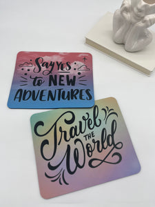 TRAVEL MOUSE PADS