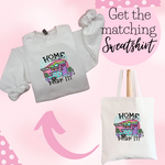 Load image into Gallery viewer, Organic Cotton Tote Bag - HOME IS WHERE YOU PARK IT
