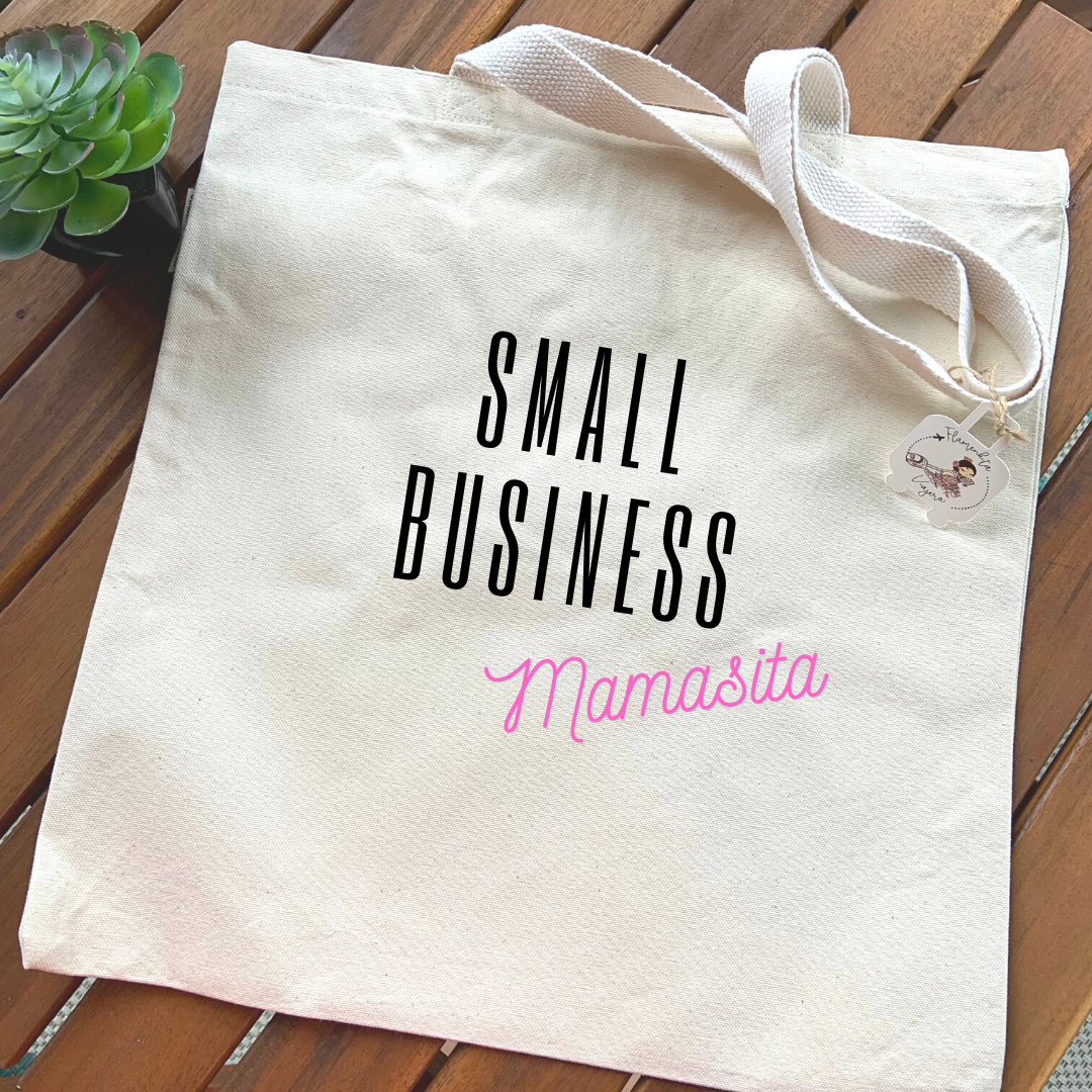 Small Business Mamasita Organic Cotton Tote Bag